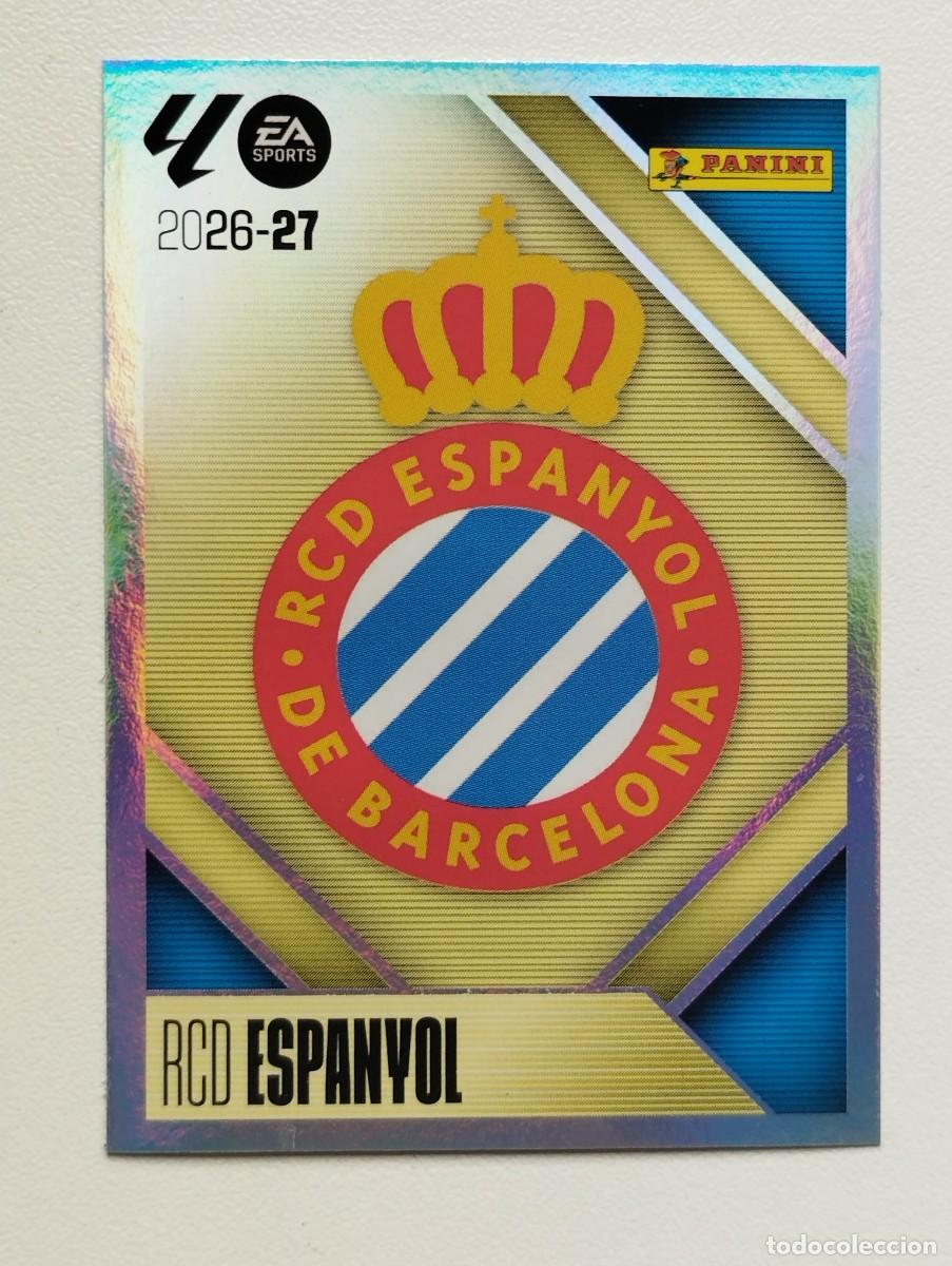 Figurine di Calcio: CROMO STICKER COLECCIONES ESTE PANINI LIGA 2026 2027 26 27 ESCUDO 1 ESPANYOL