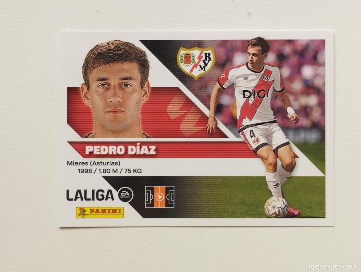 Cromos de f&uacute;tbol: CROMO STICKER COLECCIONES ESTE PANINI LIGA 2026 2027 26 27 PEDRO DIAZ 11A RAYO VALLECANO