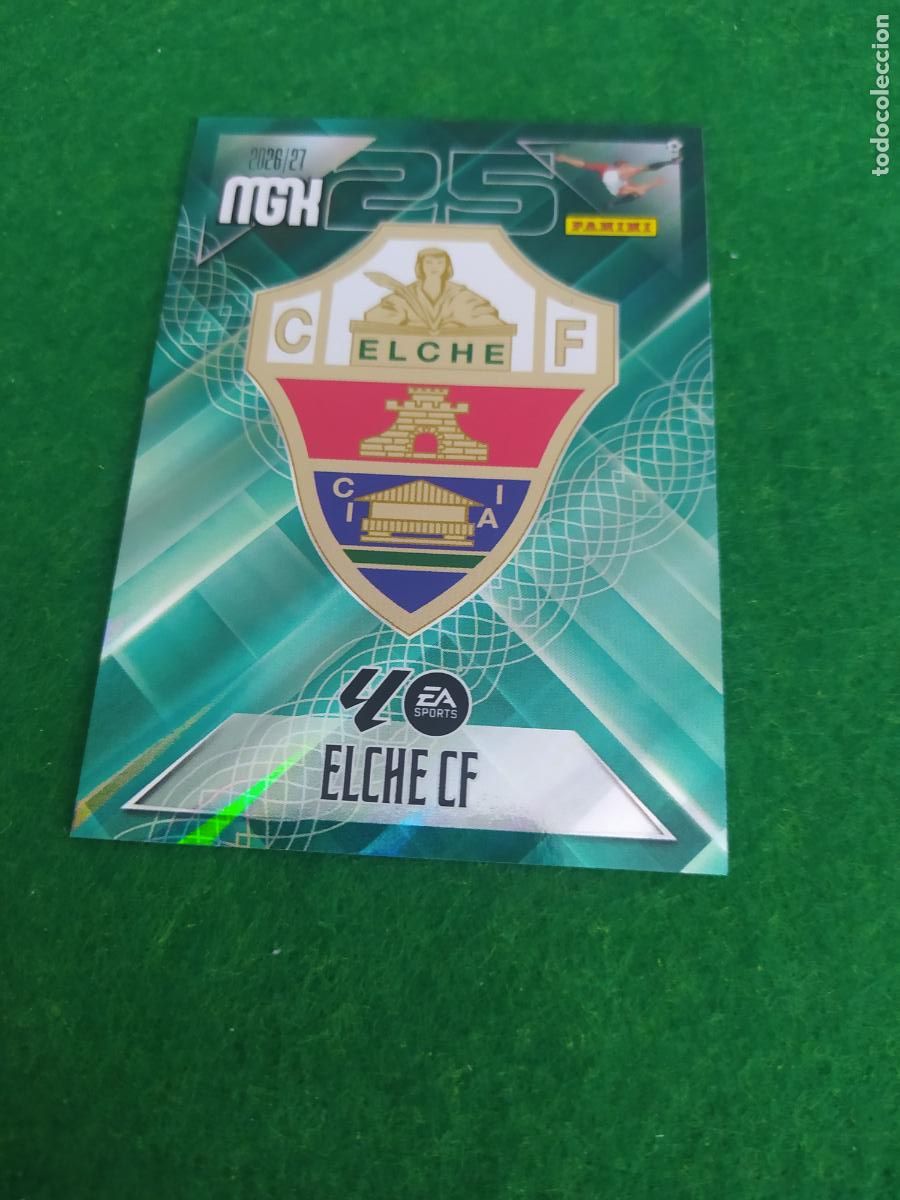 Football Stickers: MEGACRACKS 2026 2027 MGK 26 27 NUEVO - ELCHE N&ordm; 145 ESCUDO