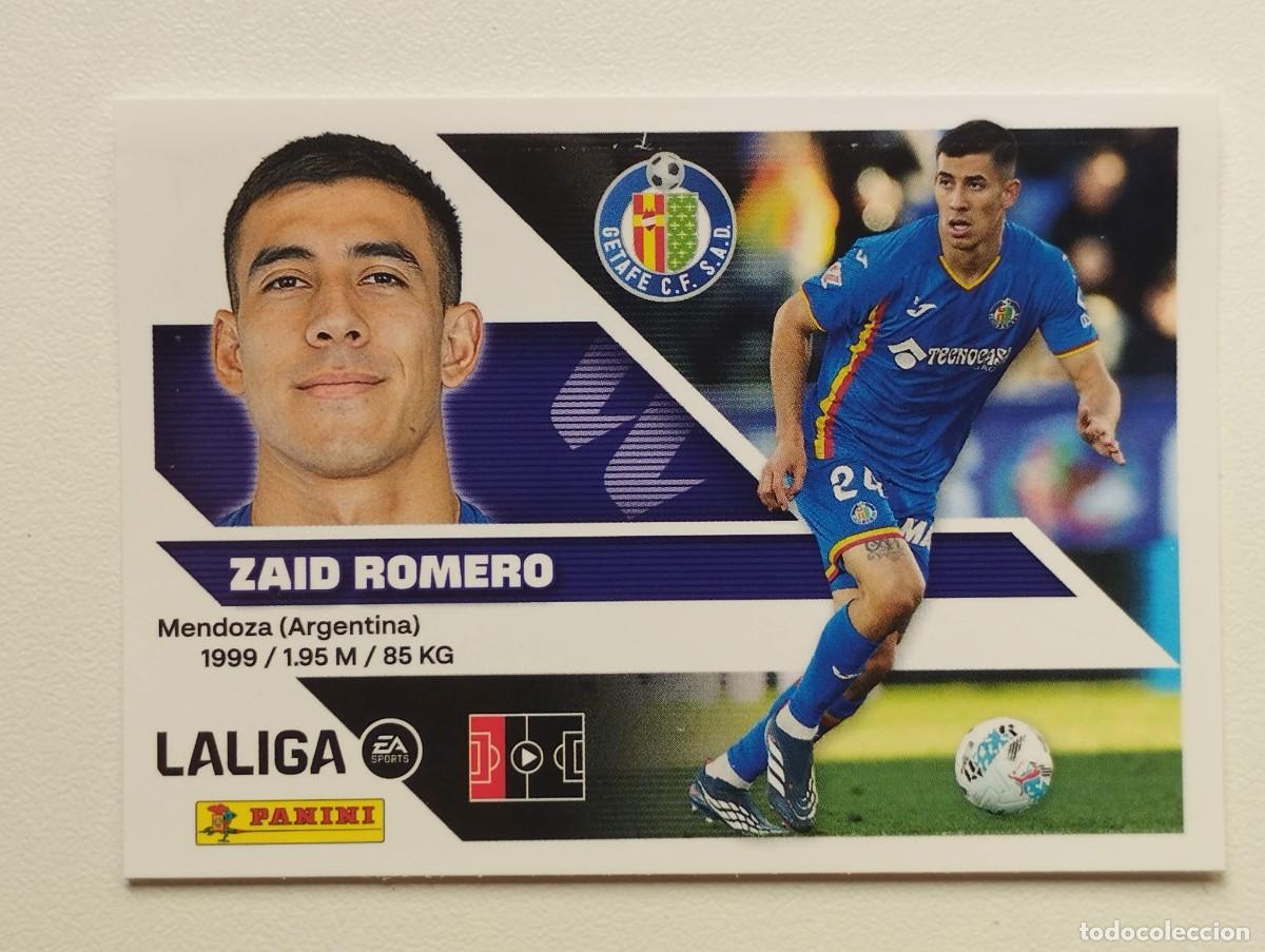 Football Stickers: CROMO STICKER COLECCIONES ESTE PANINI LIGA 2026 2027 26 27 ZAID ROMERO 9 GETAFE