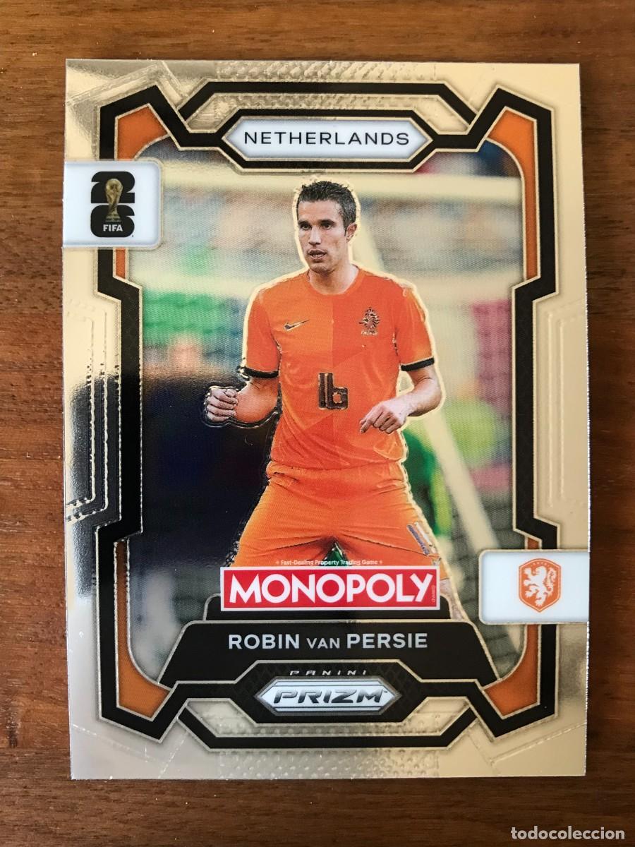 Football Stickers: ROBIN VAN PERSIE - HOLANDA PAISES BAJOS - PANINI MONOPOLY PRIZM WORLD CUP - 2026 26