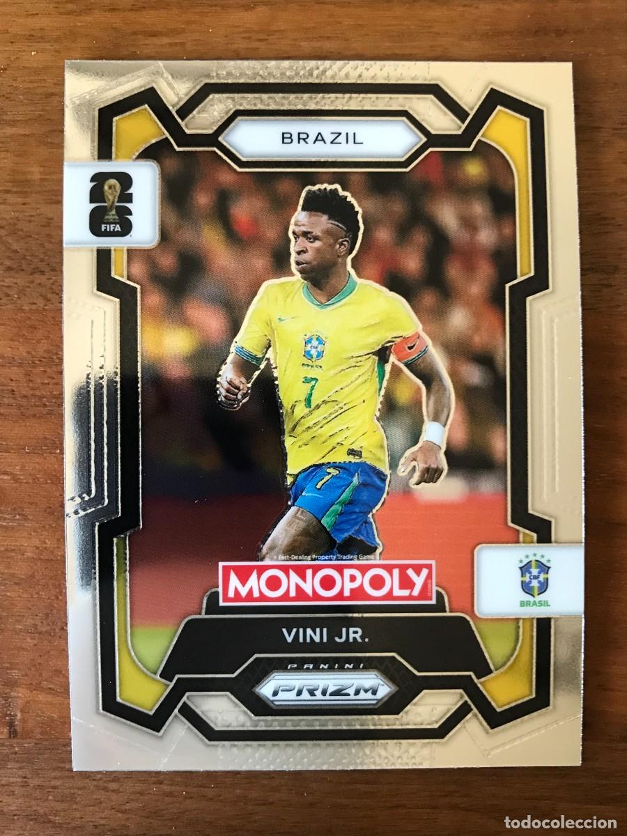Cromos de f&uacute;tbol: VINI JR - BRASIL - PANINI MONOPOLY PRIZM WORLD CUP - 2026 26