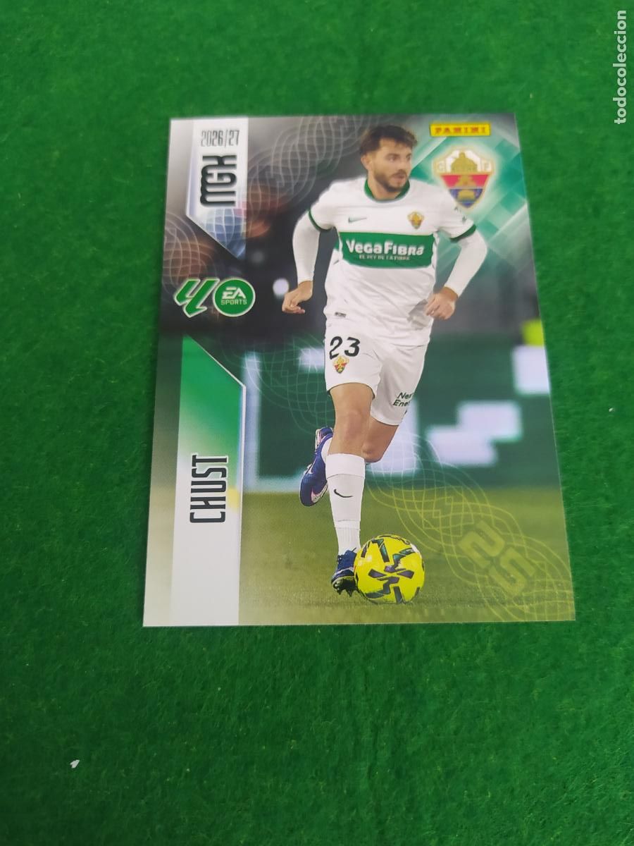 Cromos de f&uacute;tbol: MEGACRACKS 2026 2027 MGK 26 27 NUEVO - ELCHE N&ordm; 149 CHUST