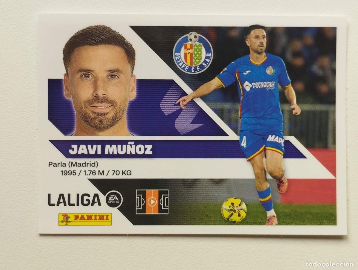 Cromos de f&uacute;tbol: CROMO STICKER COLECCIONES ESTE PANINI LIGA 2026 2027 26 27 JAVI MU&Ntilde;OZ 12 GETAFE