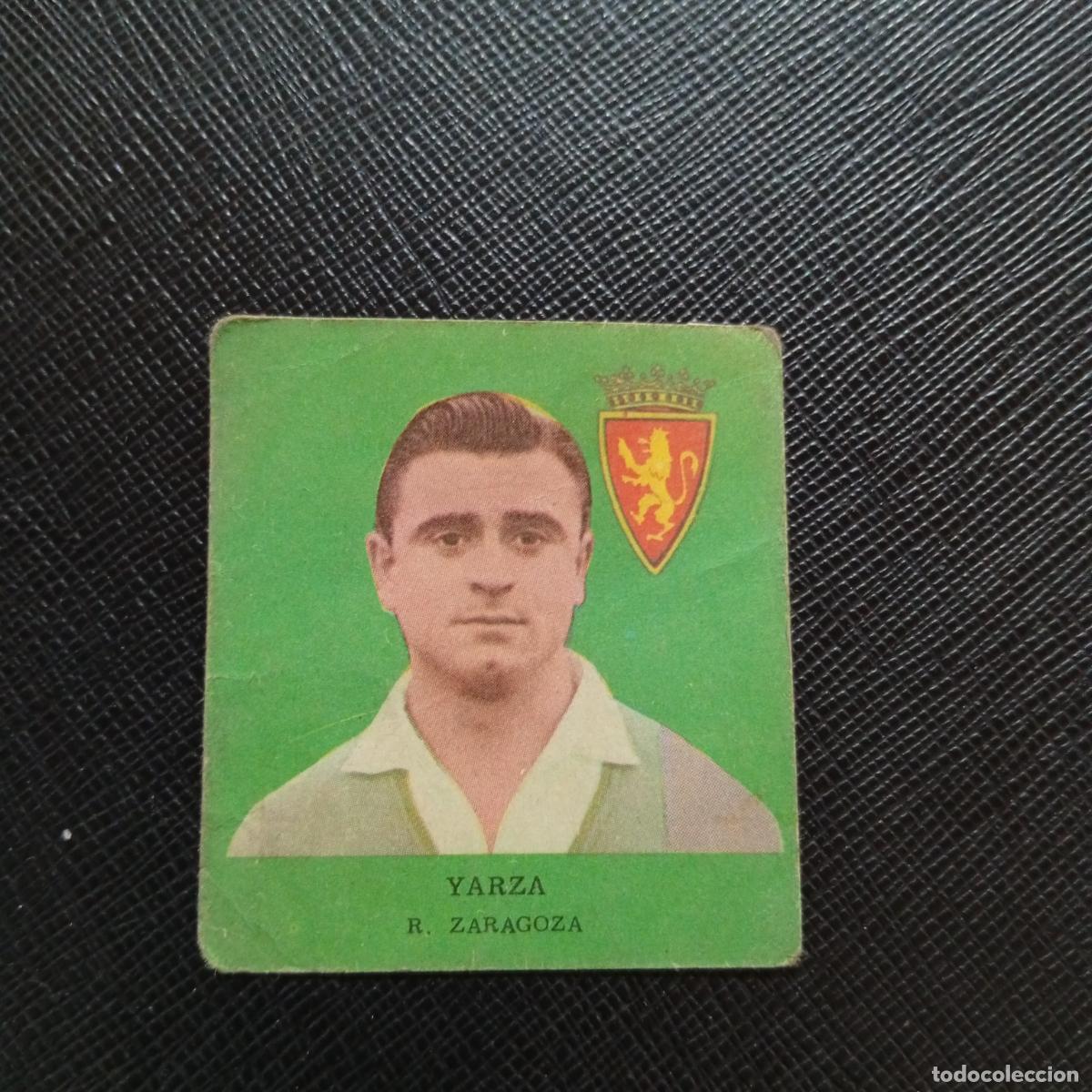 Cromos de f&uacute;tbol: YARZA ZARAGOZA FHER 1962 1963 CROMO FUTBOL LIGA 62 63 - DESPEGADO - A42 PG41