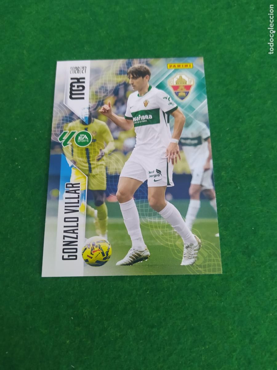 Cromos de f&uacute;tbol: MEGACRACKS 2026 2027 MGK 26 27 NUEVO - ELCHE N&ordm; 154 GONZALO VILLAR