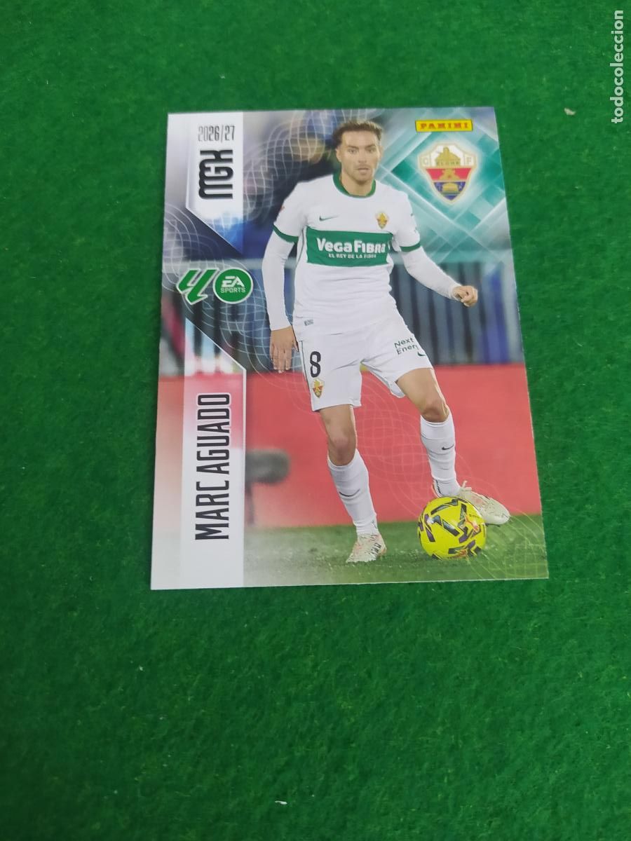 Cromos de f&uacute;tbol: MEGACRACKS 2026 2027 MGK 26 27 NUEVO - ELCHE N&ordm; 156 MARC AGUADO