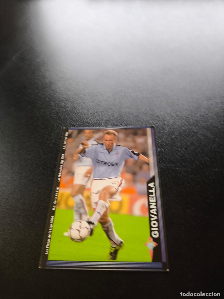 Cromos de f&uacute;tbol: 96 Giovanella CELTA DE VIGO MUNDICROMO LIGA 2003 2004 03 04 NO PANINI ESTE CROMO CARD
