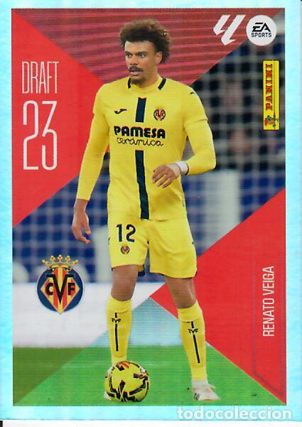 Cromos de f&uacute;tbol: CROMO PANINI LIGA ESTE 26 27 - DRAFT 23 N&ordm; 20 - RENATO VEIGA - VILLARREAL