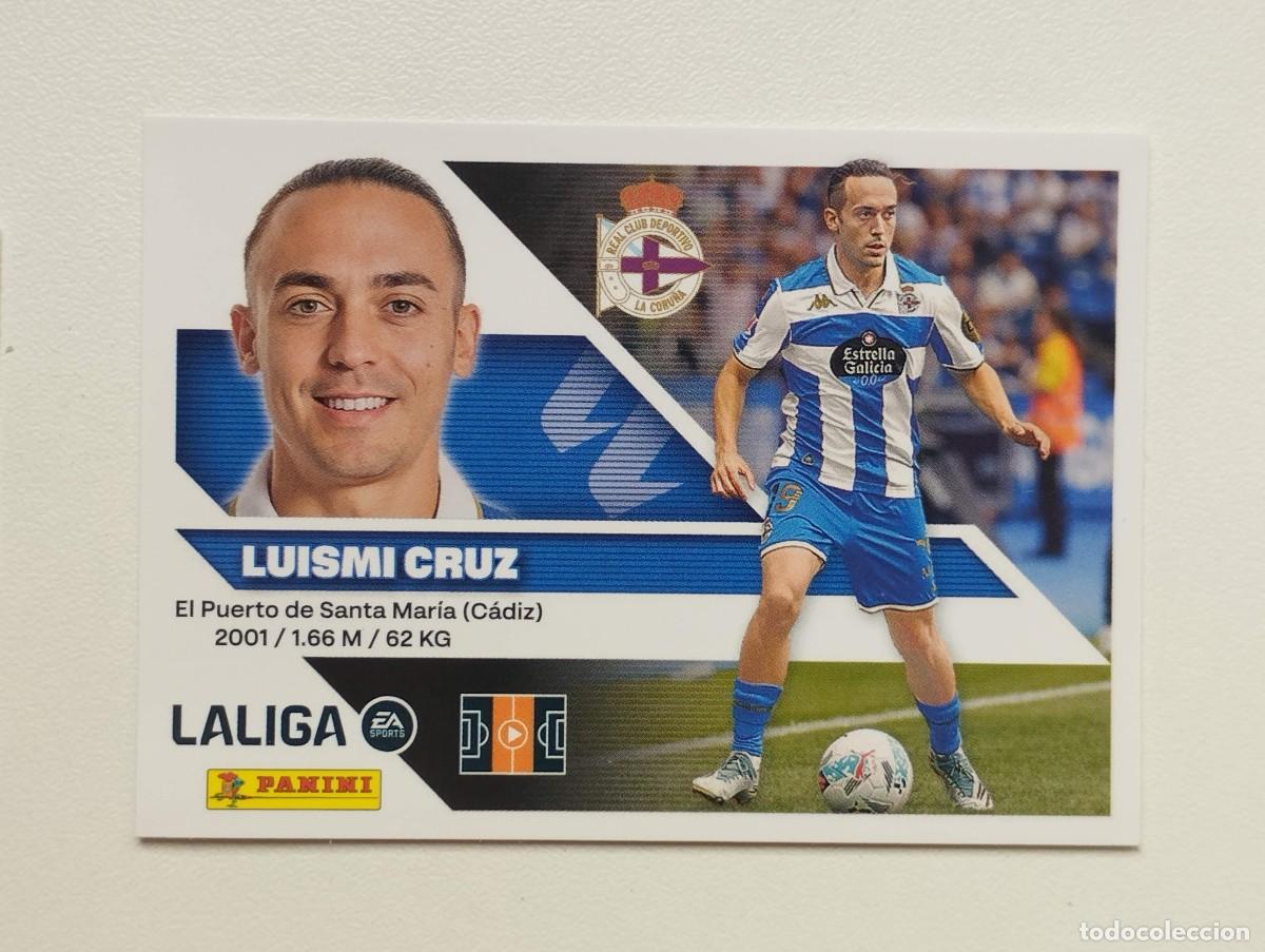 Cromos de f&uacute;tbol: CROMO STICKER COLECCIONES ESTE PANINI LIGA 2026 2027 26 27 LUISMI CRUZ 15 DEPORTIVO LA CORU&Ntilde;A