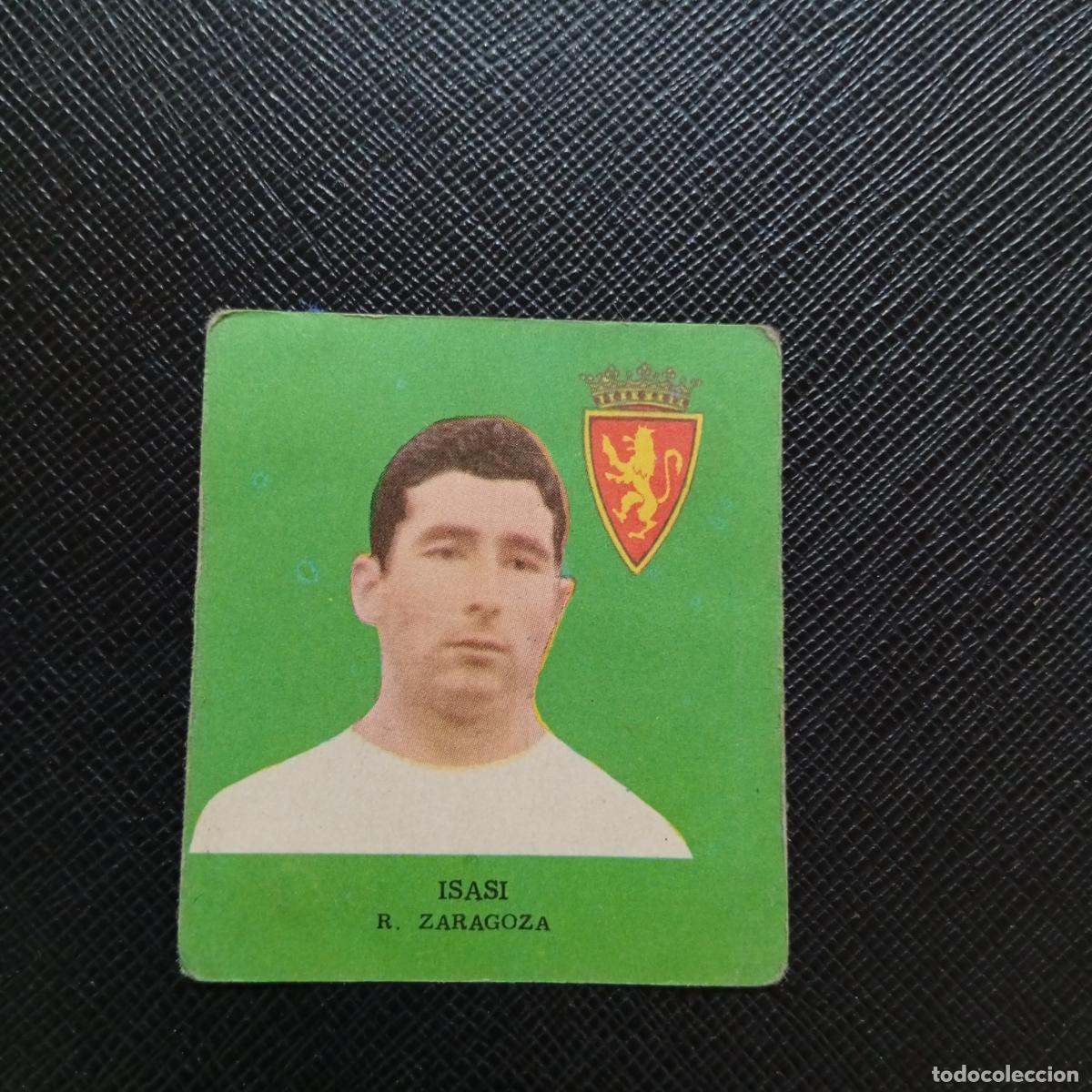 Cromos de f&uacute;tbol: ISASI ZARAGOZA FHER 1962 1963 CROMO FUTBOL LIGA 62 63 - DESPEGADO - A42 PG44