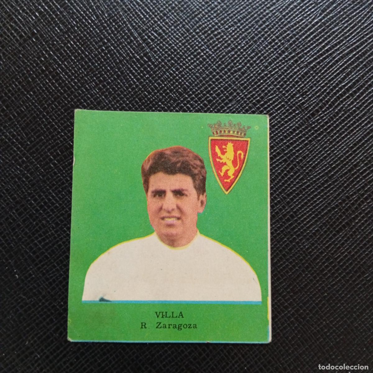 Cromos de f&uacute;tbol: VILLA ZARAGOZA FHER 1962 1963 CROMO FUTBOL LIGA 62 63 - DESPEGADO - A42 PG45
