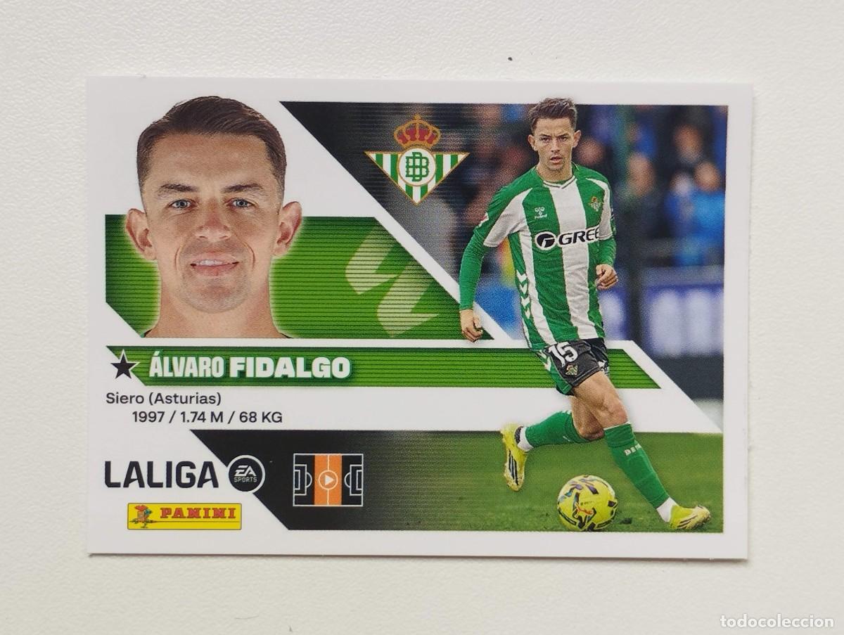 Cromos de f&uacute;tbol: CROMO STICKER COLECCIONES ESTE PANINI LIGA 2026 2027 26 27 ALVARO FIDALGO 12 BETIS