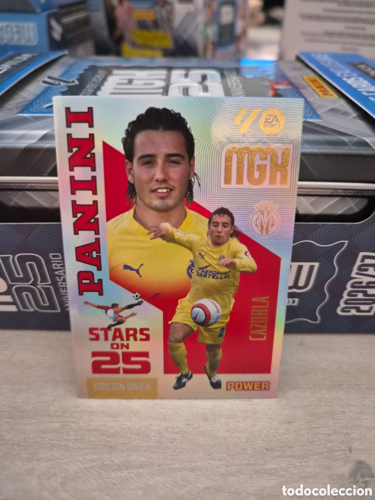 Cromos de f&uacute;tbol: P438 Stars On 25 Power Cazorla Megacracks 26/27