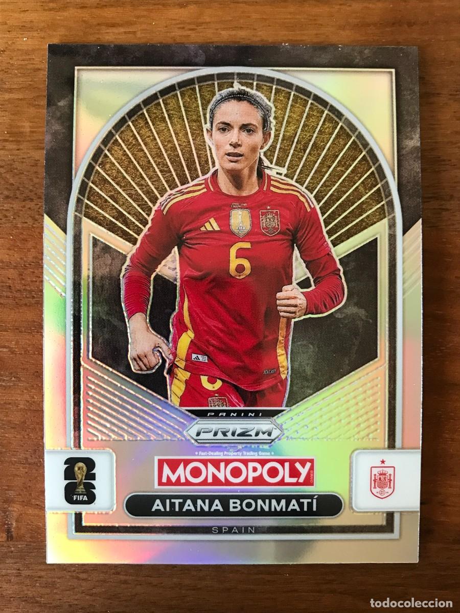 Cromos de f&uacute;tbol: AITANA BONMATI - ESPA&Ntilde;A - REFRACTOR - RARA - PANINI MONOPOLY PRIZM WORLD CUP - 2026 26