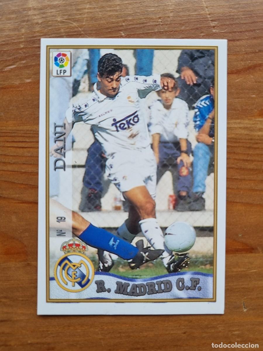 Cromos de f&uacute;tbol: 19 DANI (Real Madrid CF). Las Fichas de la Liga 1997 1998 97 98 (Mundicromo)