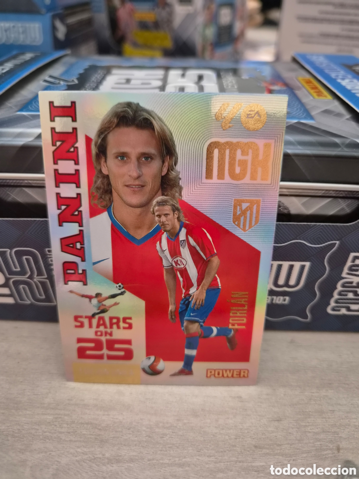 Cromos de f&uacute;tbol: P439 Stars On 25 Forlan Megacracks 26/27