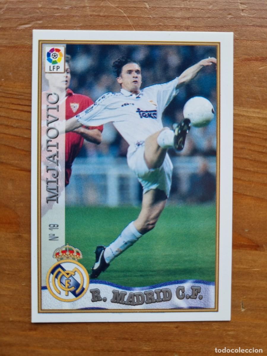 Cromos de f&uacute;tbol: 19 MIJATOVIC (Real Madrid CF). Las Fichas de la Liga 1997 1998 97 98 (Mundicromo)