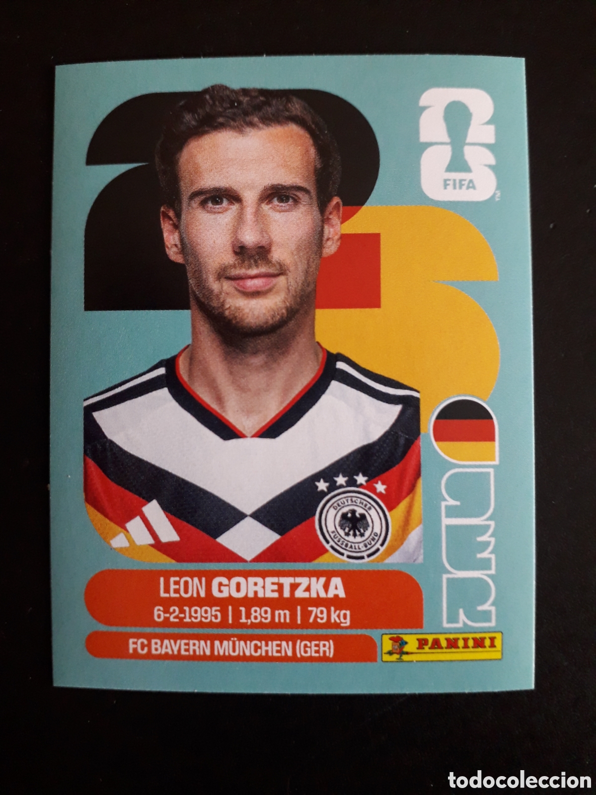 Football Stickers: GORETZKA ALEMANIA GER 14 MUNDIAL F&Uacute;TBOL 2026 FIFA WORLD CUP PANINI SIN PEGAR PEDIDO M&Iacute;NIMO 3&euro;