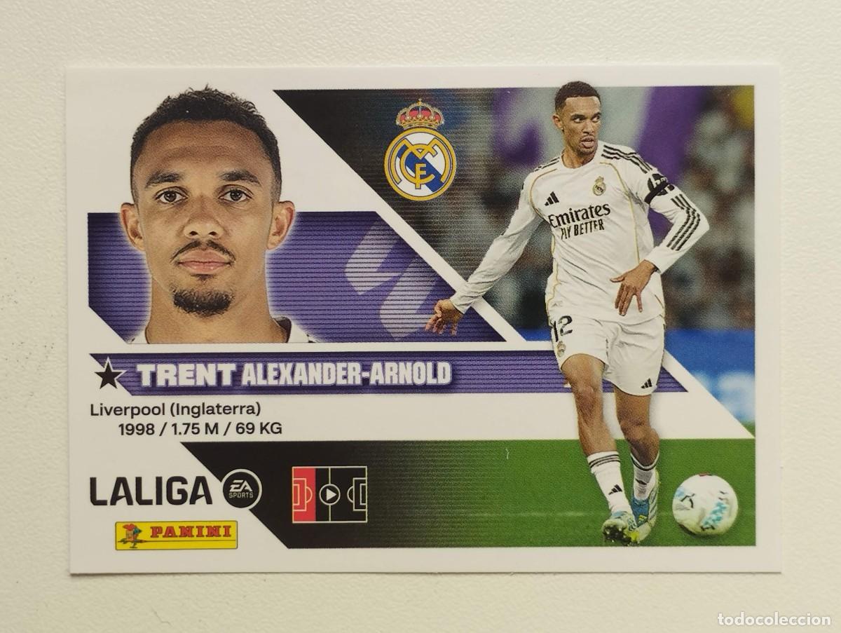 Cromos de f&uacute;tbol: CROMO STICKER COLECCIONES ESTE PANINI LIGA 2026 2027 26 27 TRENT ALEXANDER-ARNIOLD 5 REAL MADRID