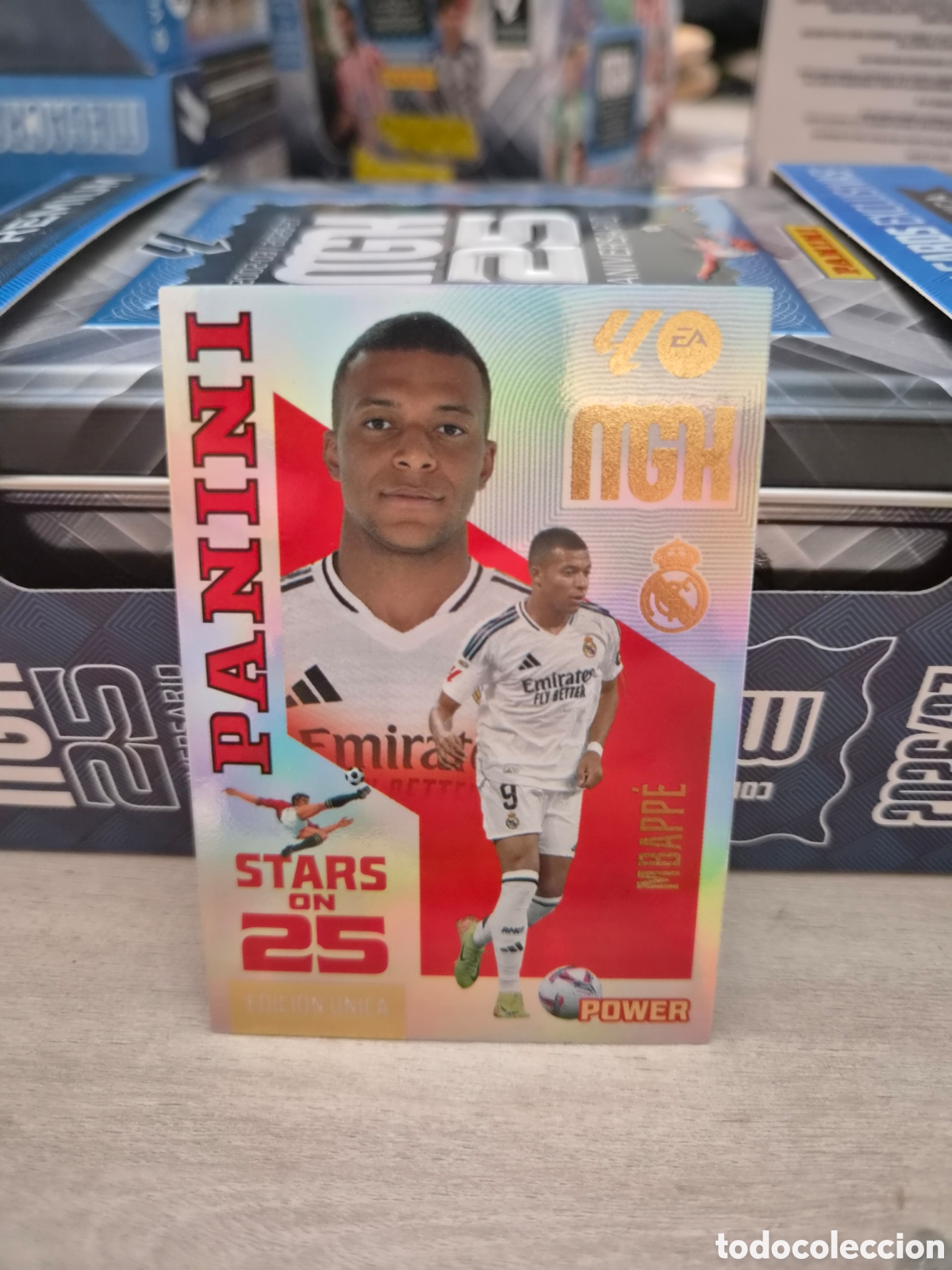 Cromos de f&uacute;tbol: P450 Stars On 25 Power Mbappe Megacracks 26/27