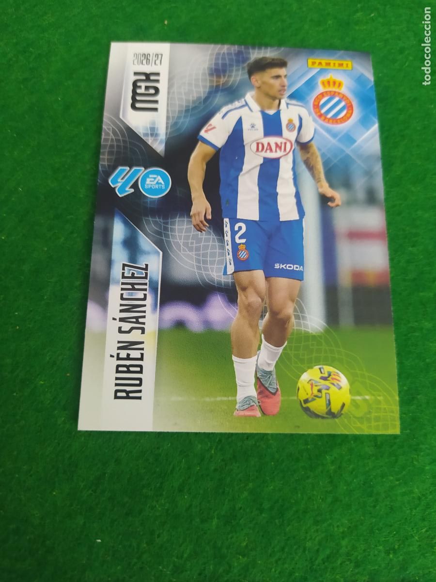 Cromos de f&uacute;tbol: MEGACRACKS 2026 2027 MGK 26 27 NUEVO - ESPANYOL N&ordm; 167 RUBEN SANCHEZ