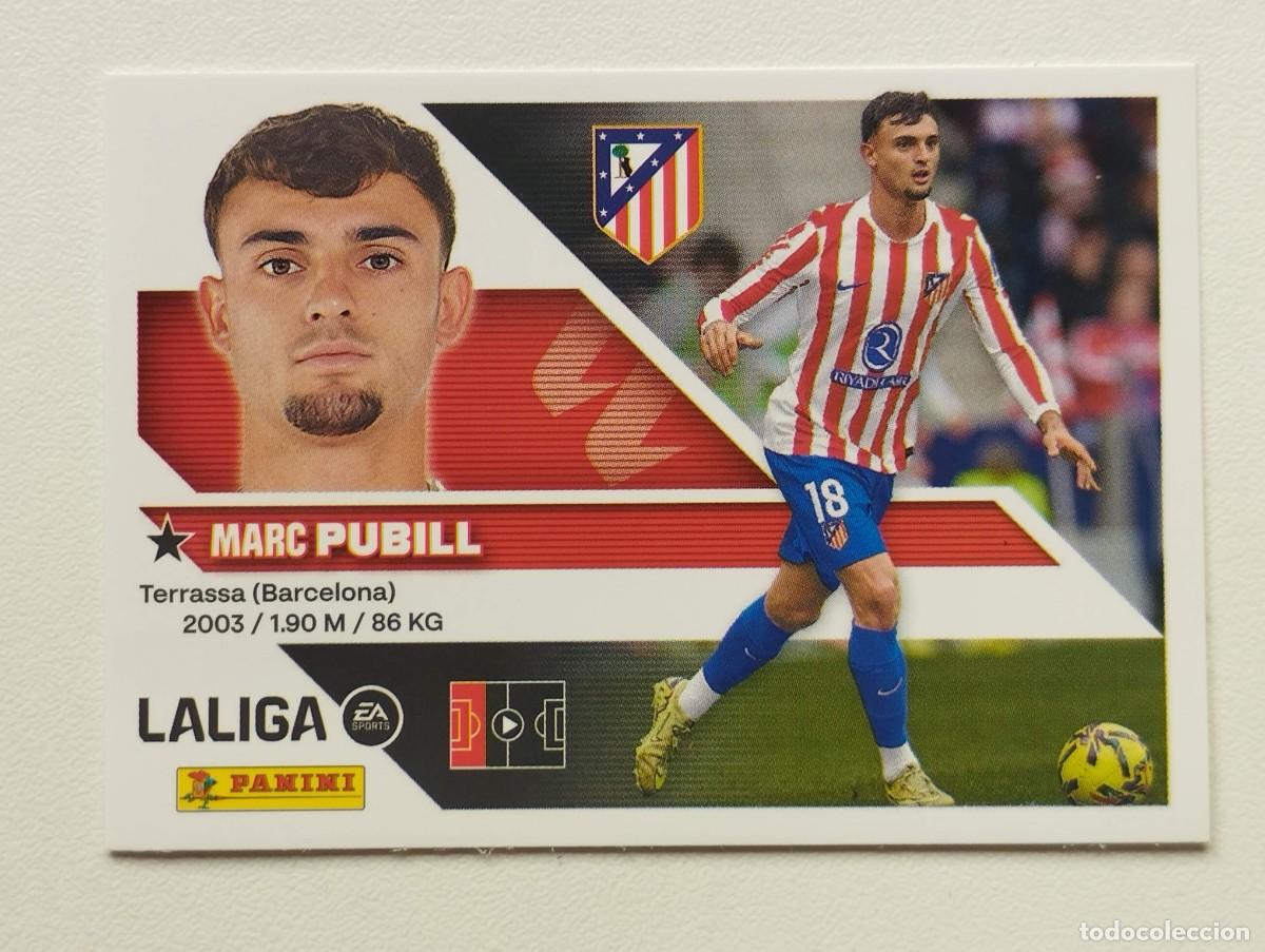 Cromos de f&uacute;tbol: CROMO STICKER COLECCIONES ESTE PANINI LIGA 2026 2027 26 27 MARC PUBILL 7 ATLETICO DE MADRID