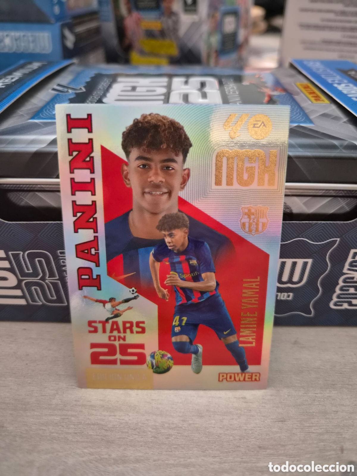 Cromos de f&uacute;tbol: P449 Stars On 25 Power Lamine Yamal Megacracks 26/27