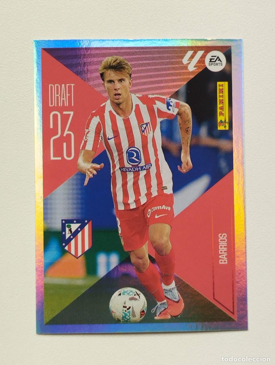 Cromos de f&uacute;tbol: CROMO STICKER COLECCIONES ESTE PANINI LIGA 2026 2027 26 27 PABLO BARRIOS 3 DRAFT ATLETICO DE MADRID