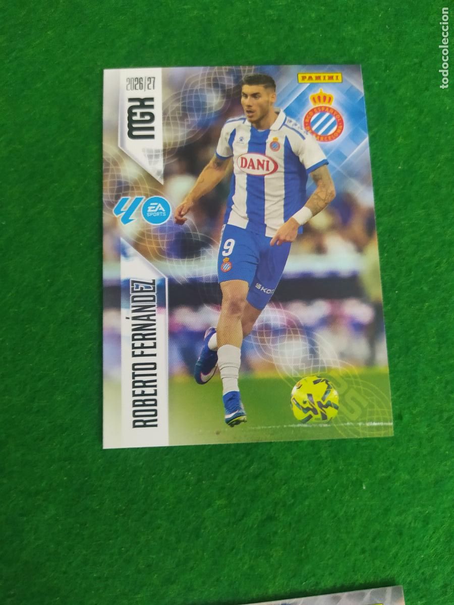 Cromos de f&uacute;tbol: MEGACRACKS 2026 2027 MGK 26 27 NUEVO - ESPANYOL N&ordm; 178 ROBERTO