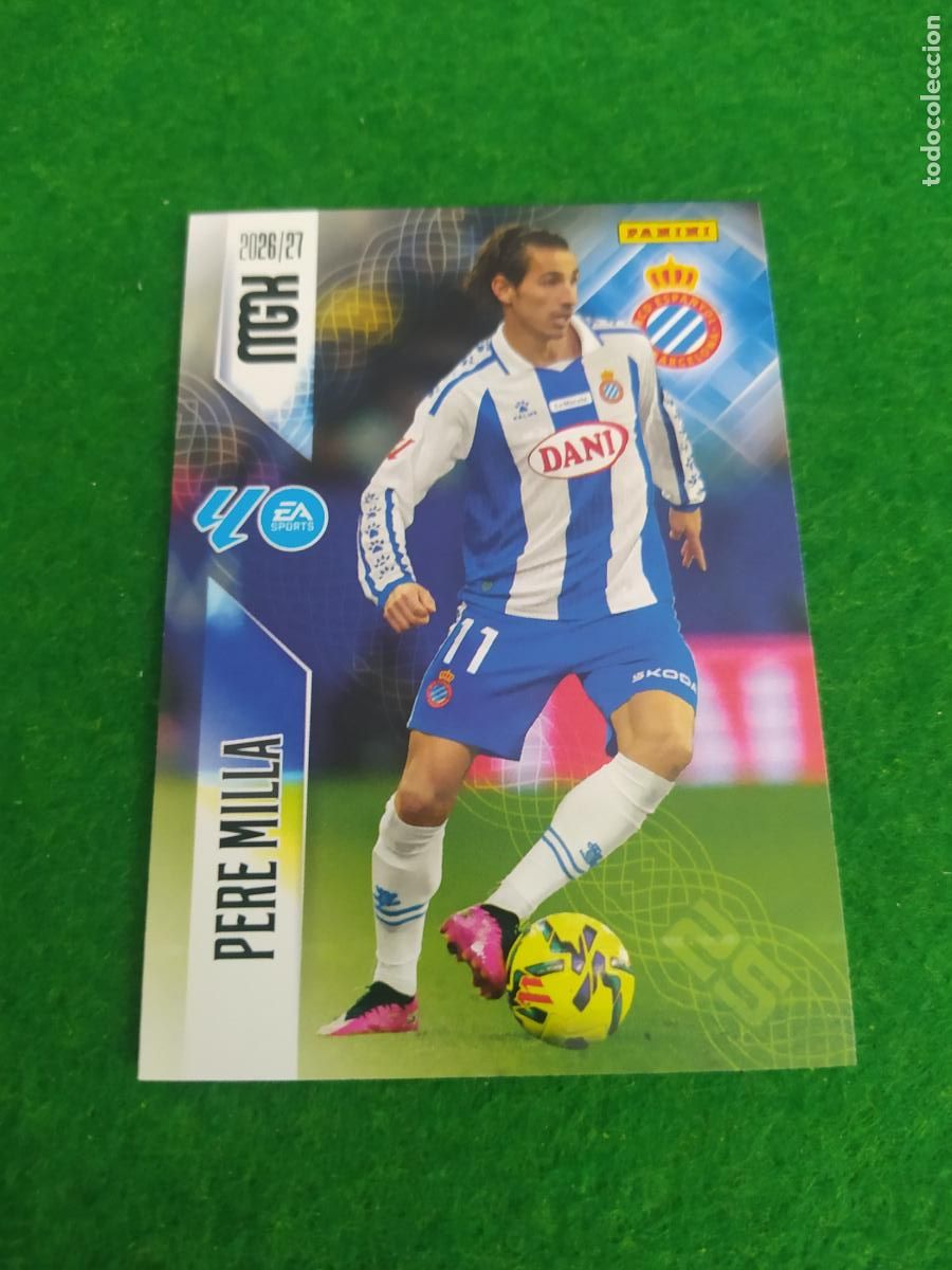Cromos de f&uacute;tbol: MEGACRACKS 2026 2027 MGK 26 27 NUEVO - ESPANYOL N&ordm; 180 PERE MILLA