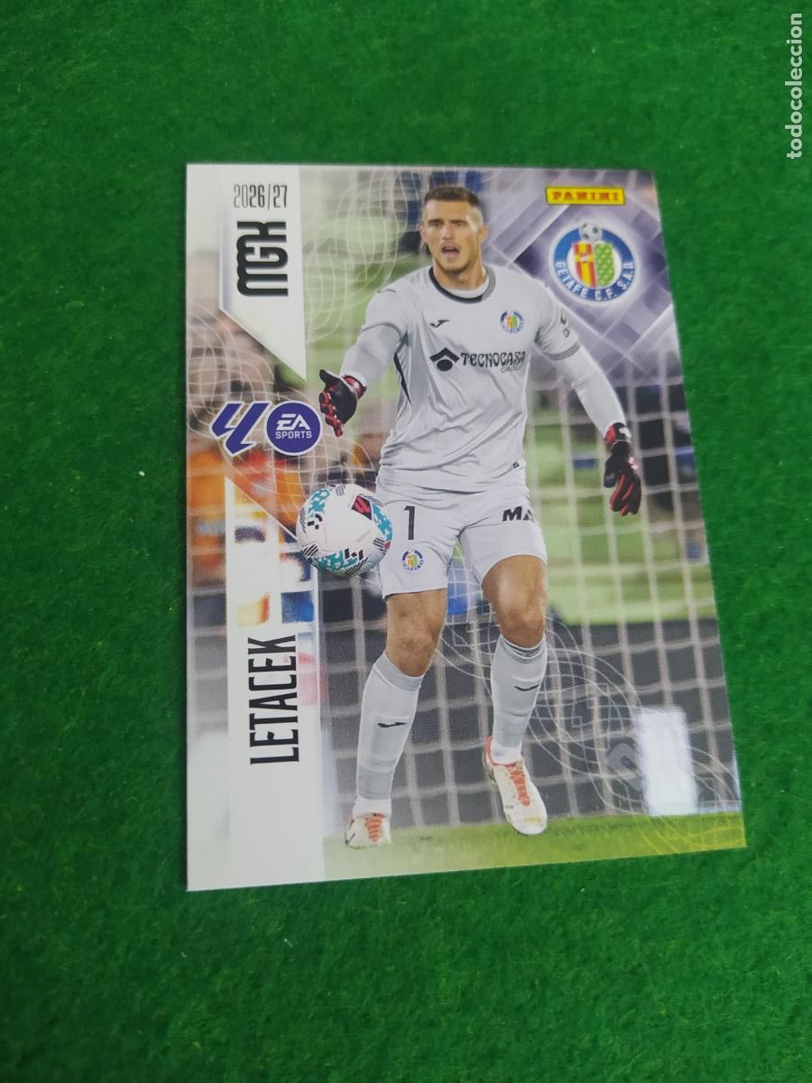 Cromos de f&uacute;tbol: MEGACRACKS 2026 2027 MGK 26 27 NUEVO - GETAFE N&ordm; 183 LETACEK
