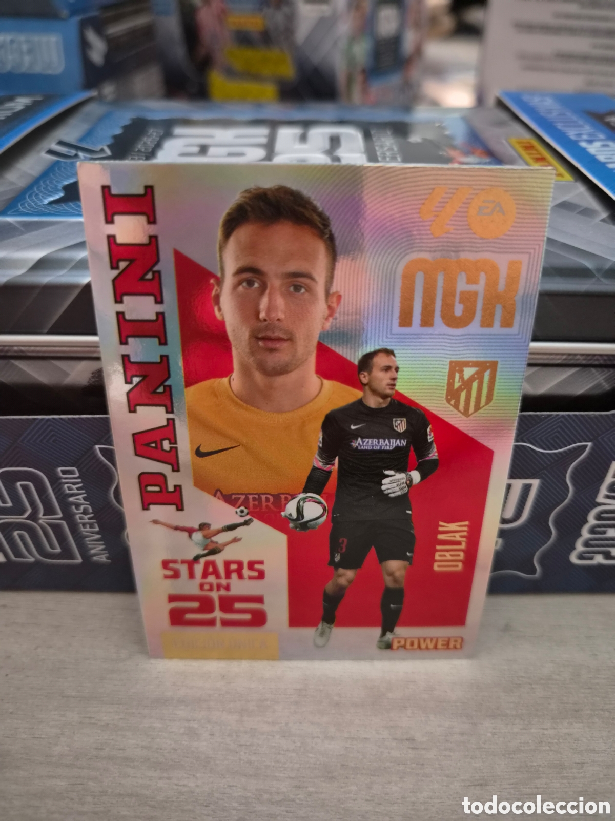 Cromos de f&uacute;tbol: P447 Stars On 25 Power Oblak Megacracks 26/27