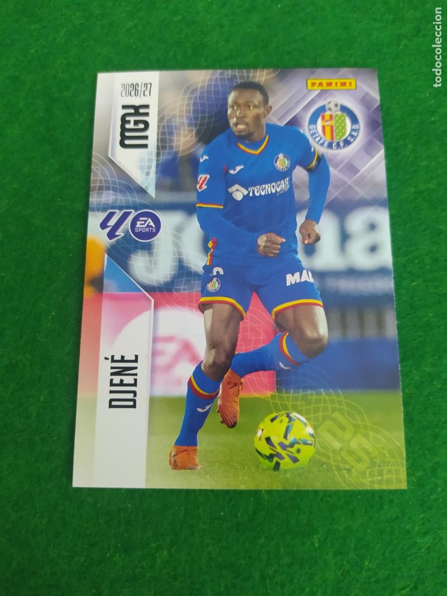 Cromos de f&uacute;tbol: MEGACRACKS 2026 2027 MGK 26 27 NUEVO - GETAFE N&ordm; 185 DJENE