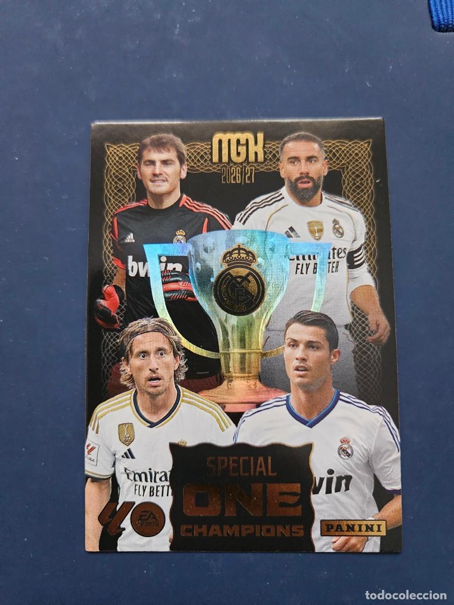 Fu&szlig;ball-Sticker: REAL MADRID SPECIAL ONE CHAMPIONS MGK MEGACRACKS 26 27 2026 2027