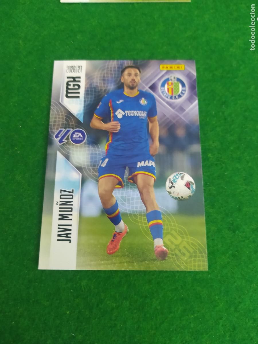 Fu&szlig;ball-Sticker: MEGACRACKS 2026 2027 MGK 26 27 NUEVO - GETAFE N&ordm; 191 JAVI MU&Ntilde;OZ