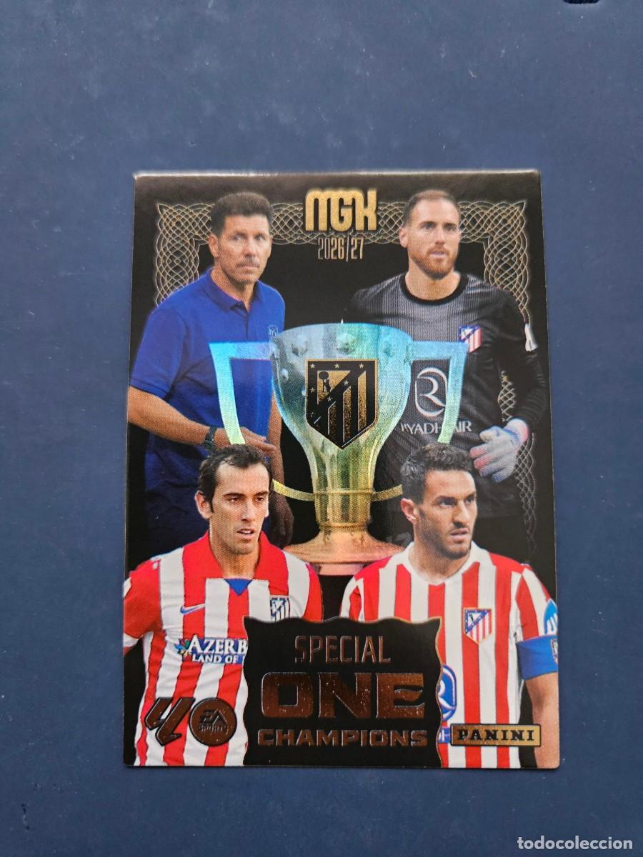 Fu&szlig;ball-Sticker: ATLETICO MADRID SPECIAL ONE CHAMPIONS MGK MEGACRACKS 26 27 2026 2027