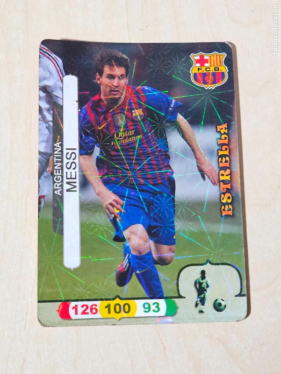 Cromos de f&uacute;tbol: LIGA 2011 2012 11 12 ESTRELLA BARCELONA ARGENTINA LIONEL MESSI