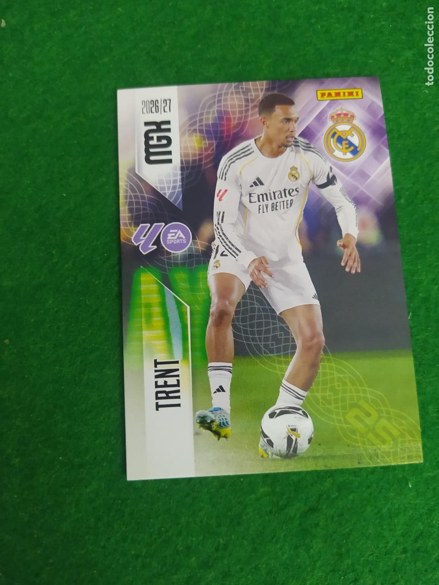 Cromos de f&uacute;tbol: MEGACRACKS 2026 2027 MGK 26 27 NUEVO - REAL MADRID N&ordm; 220 TRENT