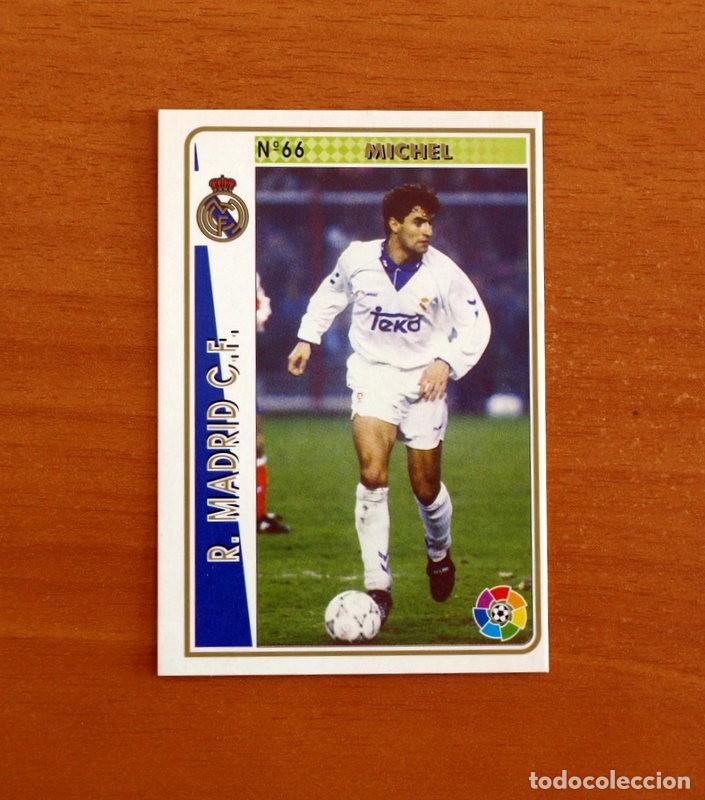 Cartes &agrave; collectionner de Football: Real Madrid -N&ordm; 66 Michel -Mundicromo Las Fichas de la Liga 1994-1995-94-95