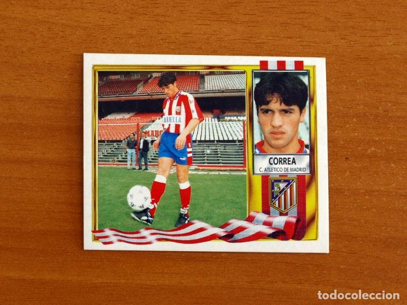Cartes &agrave; collectionner de Football: Atl&eacute;tico Madrid - Correa - Fichaje n&ordm; 13 - Ediciones Este Liga 1995-1996, 95-96 - Nunca pegado
