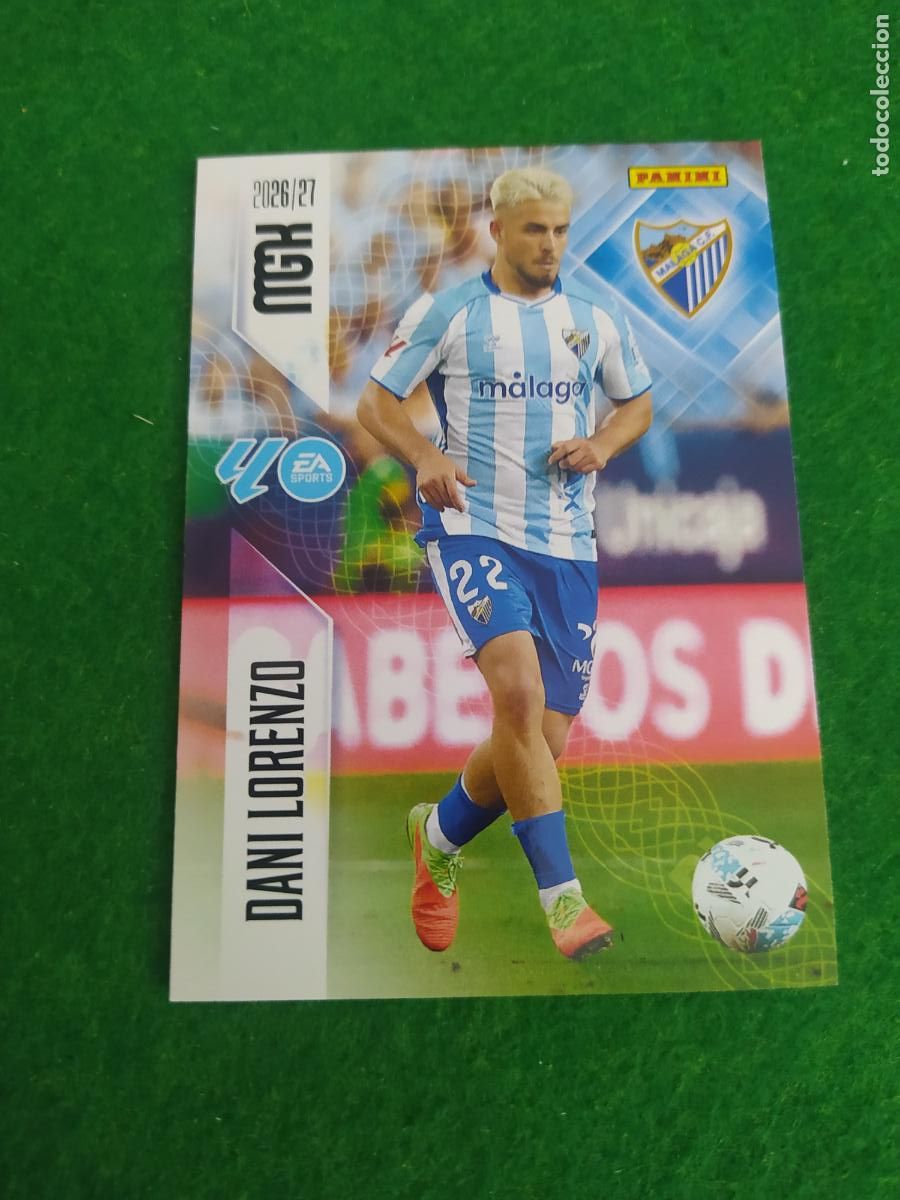 Cromos de f&uacute;tbol: MEGACRACKS 2026 2027 MGK 26 27 NUEVO - MALAGA N&ordm; 245 DANI LORENZO