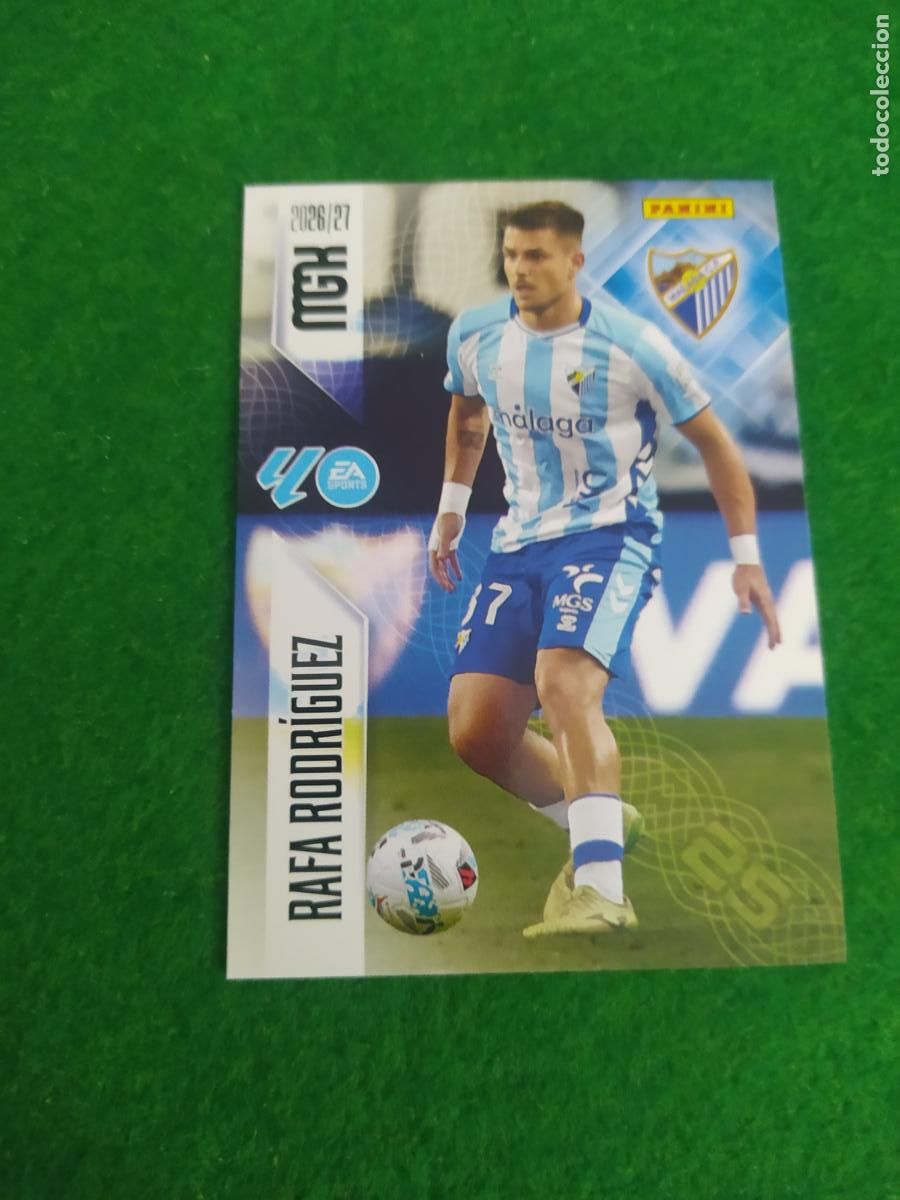 Cromos de f&uacute;tbol: MEGACRACKS 2026 2027 MGK 26 27 NUEVO - MALAGA N&ordm; 246 RAFA RODRIGUEZ