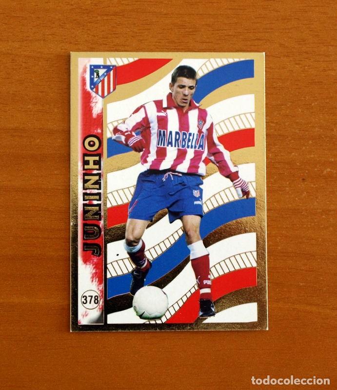 Cromos de f&uacute;tbol: Atl&eacute;tico de Madrid -N&ordm; 378 Juninho El Mejor 97-98-Mundicromo Las Fichas de la Liga 1998-1999-98-99