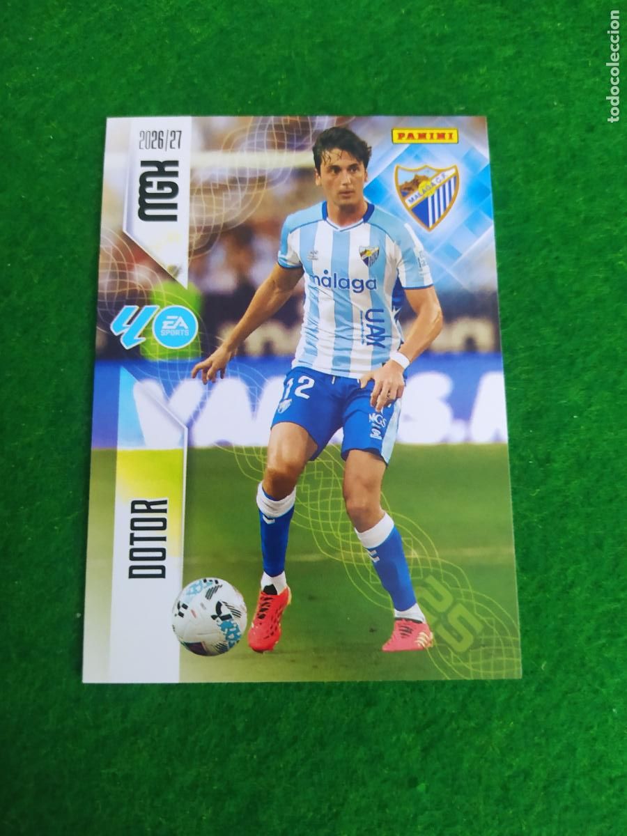 Cromos de f&uacute;tbol: MEGACRACKS 2026 2027 MGK 26 27 NUEVO - MALAGA N&ordm; 247 DOTOR