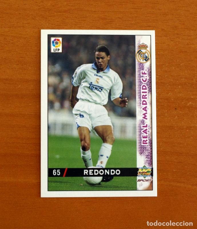 Cromos de f&uacute;tbol: Real Madrid -N&ordm; 65 Redondo -Mundicromo Las Fichas de la Liga 1998-1999-98-99