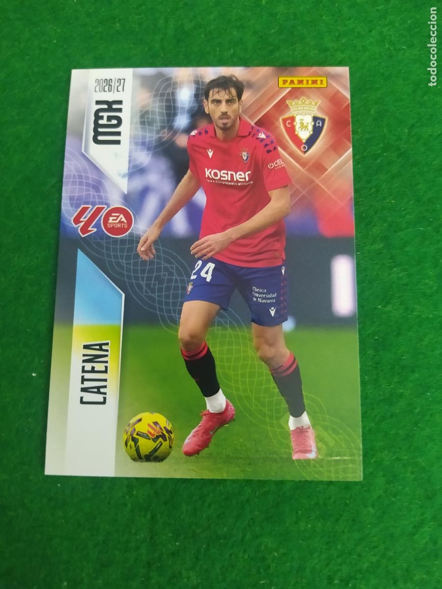 Cromos de f&uacute;tbol: MEGACRACKS 2026 2027 MGK 26 27 NUEVO - OSASUNA N&ordm; 258 CATENA