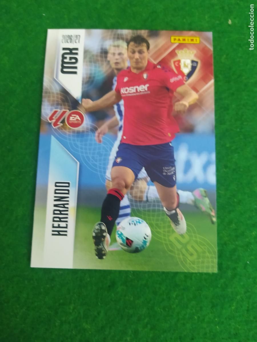 Cromos de f&uacute;tbol: MEGACRACKS 2026 2027 MGK 26 27 NUEVO - OSASUNA N&ordm; 259 HERRANDO