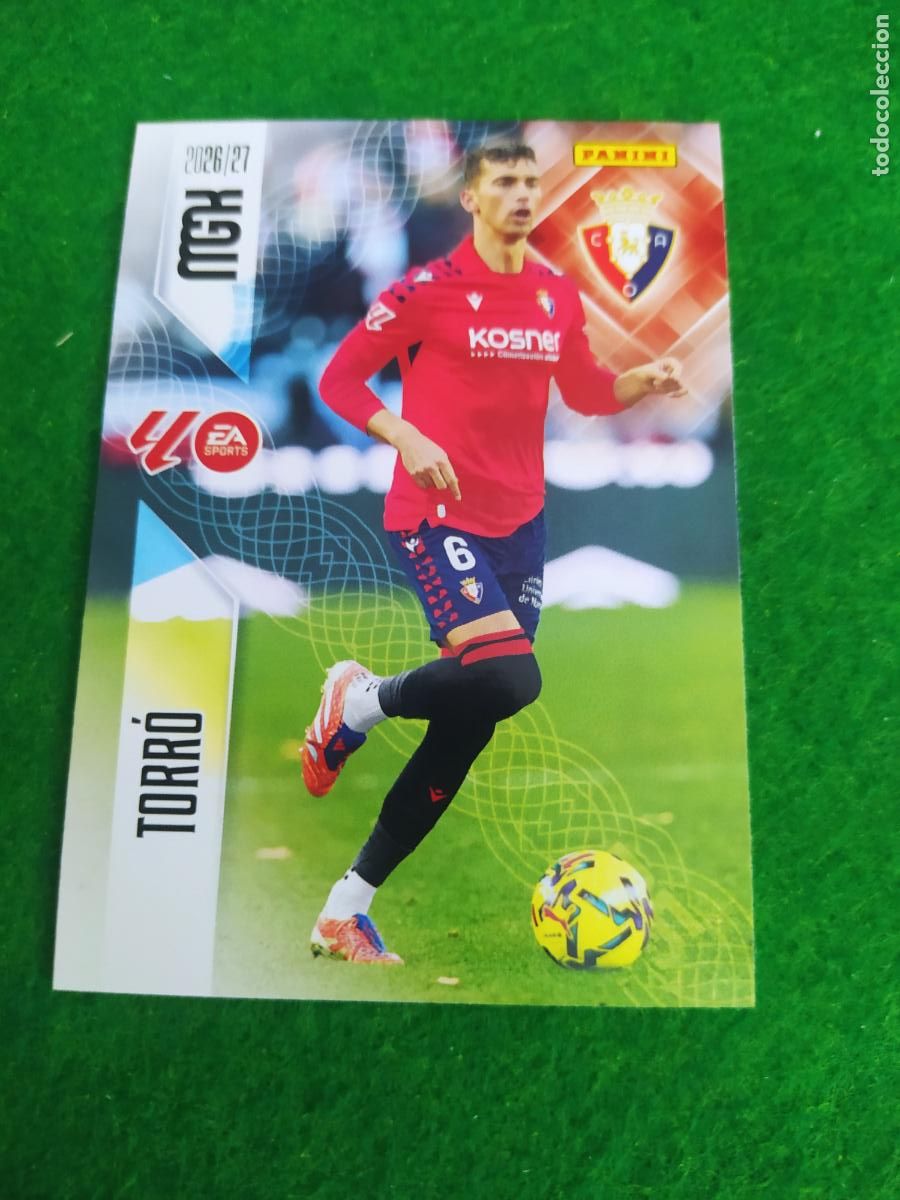 Cromos de f&uacute;tbol: MEGACRACKS 2026 2027 MGK 26 27 NUEVO - OSASUNA N&ordm; 262 TORRO