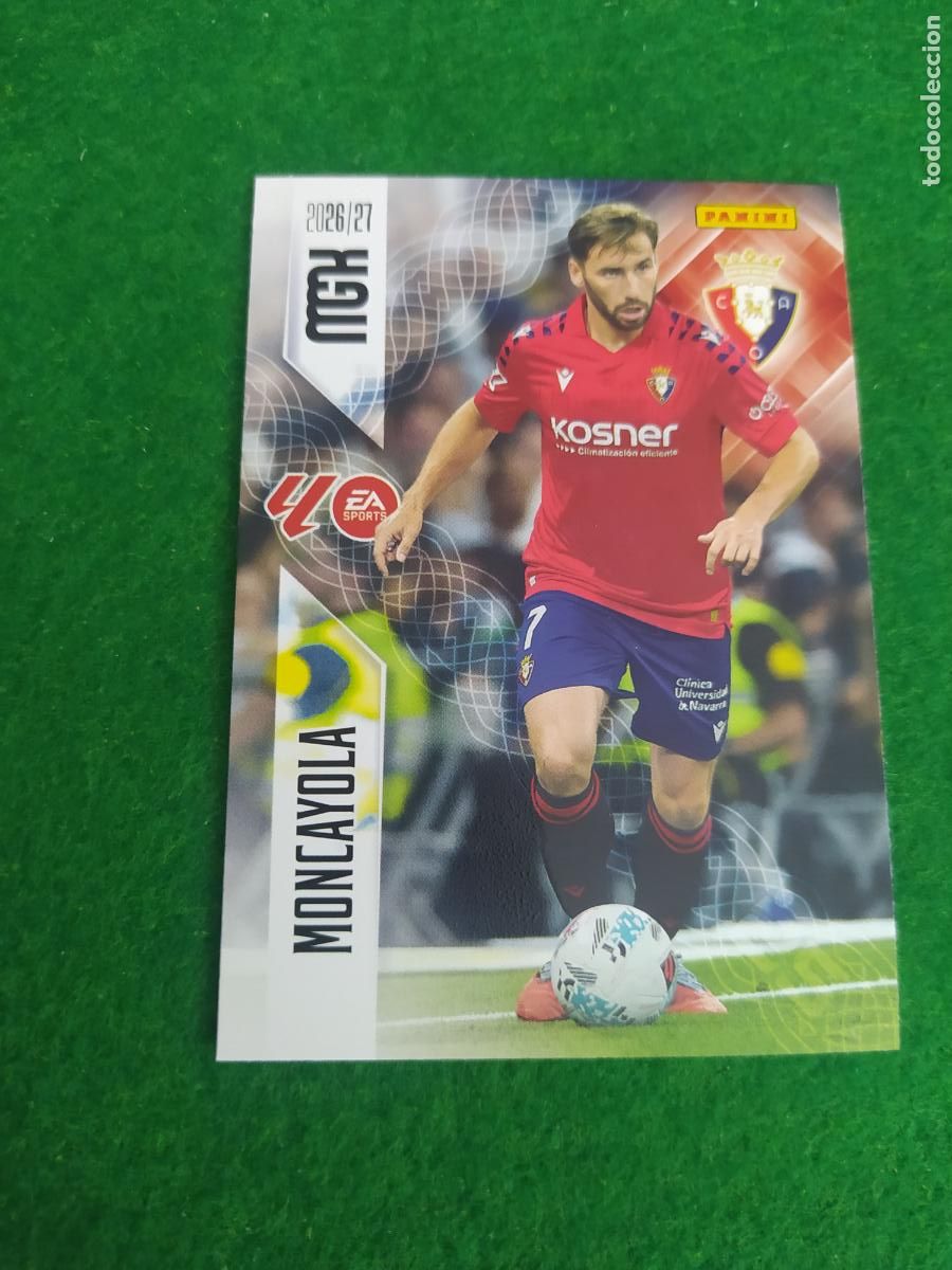 Cromos de f&uacute;tbol: MEGACRACKS 2026 2027 MGK 26 27 NUEVO - OSASUNA N&ordm; 263 MONCAYOLA
